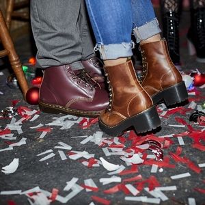 brown leona doc martens